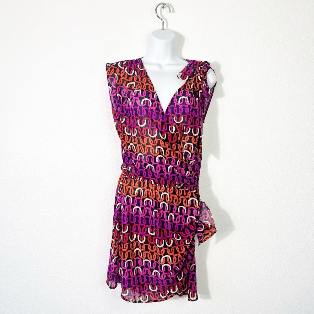 NEW Trina Turk Echo Print Swim Tunic Coverup Dress Size Medium